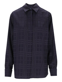 Burberry Burberry Women Check Silk Shirt