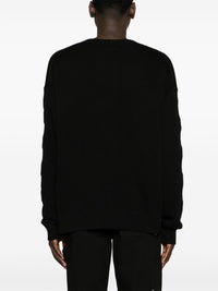 Off White Men `3D Diag` Knit Crew-Neck Sweater