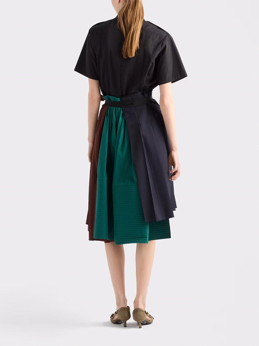 Prada Women Pleated Skirt