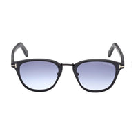 Tom Ford Tom Ford Sunglasses Square Full Rim, Shiny Grey Frame and Roviex Lens FT1049-D20J