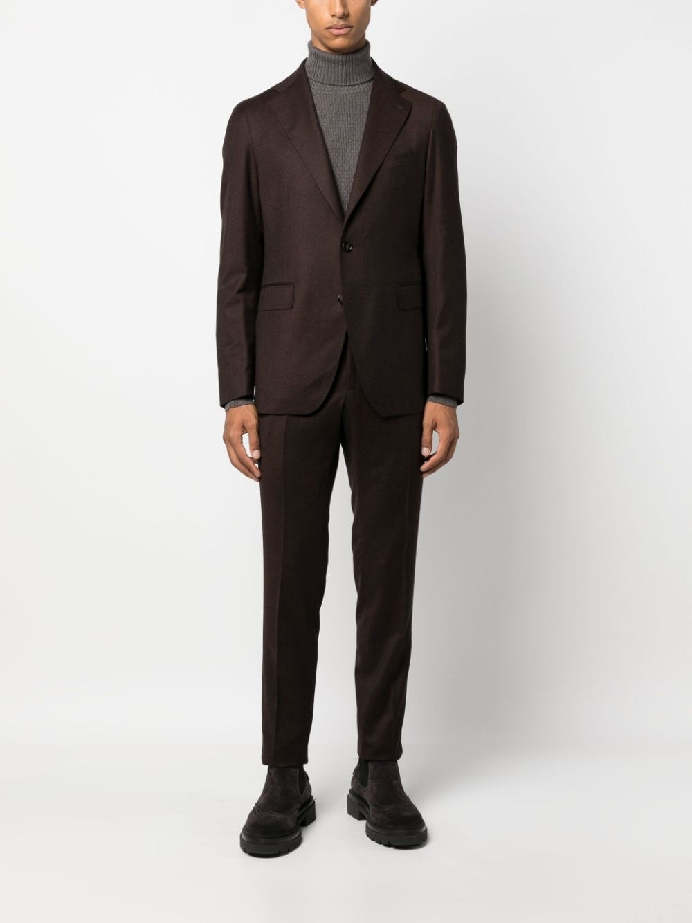 Tagliatore Men Wool Turtleneck