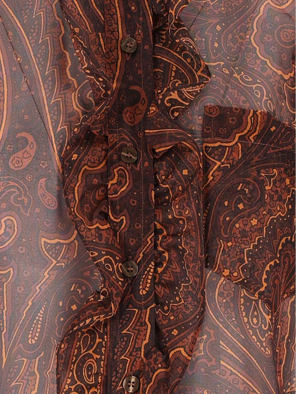 Etro Women Silk Paisley Shirt
