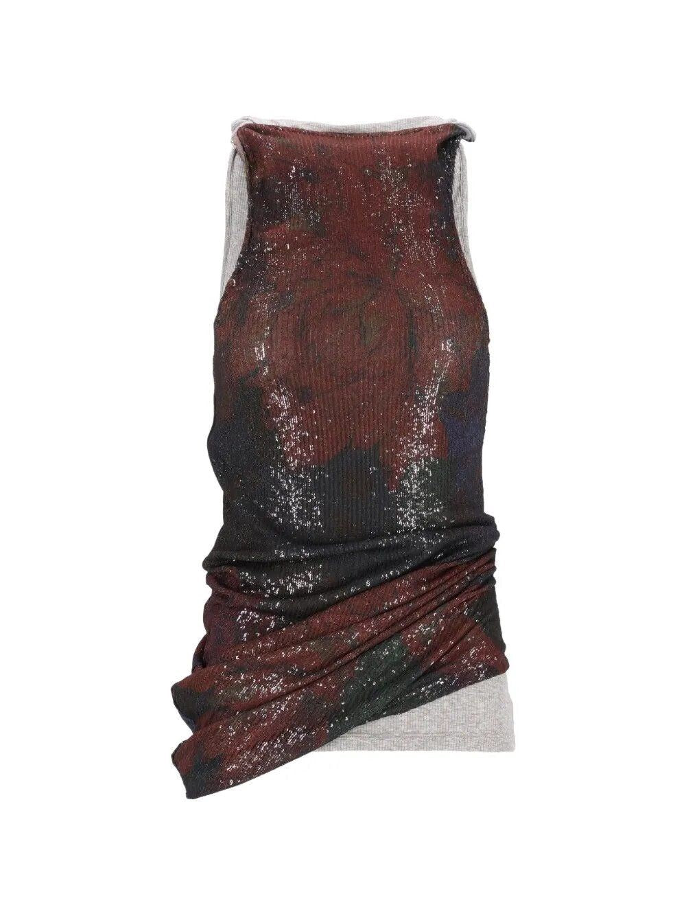 Maison Margiela Women Printed Draped Top