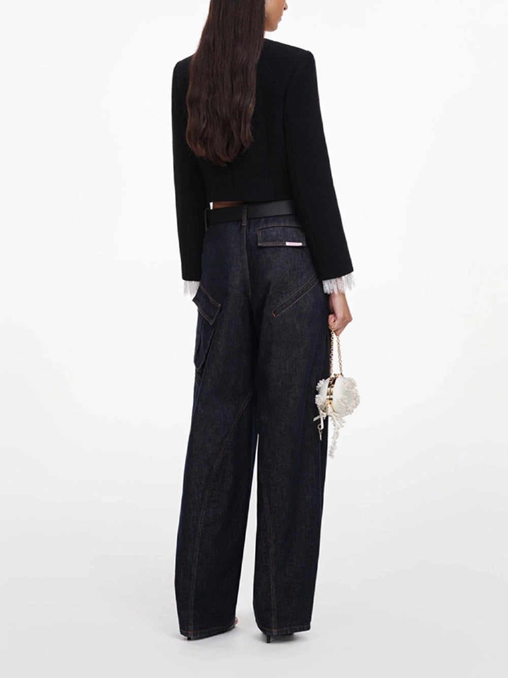 Self-Portrait Women Button Down Jacket