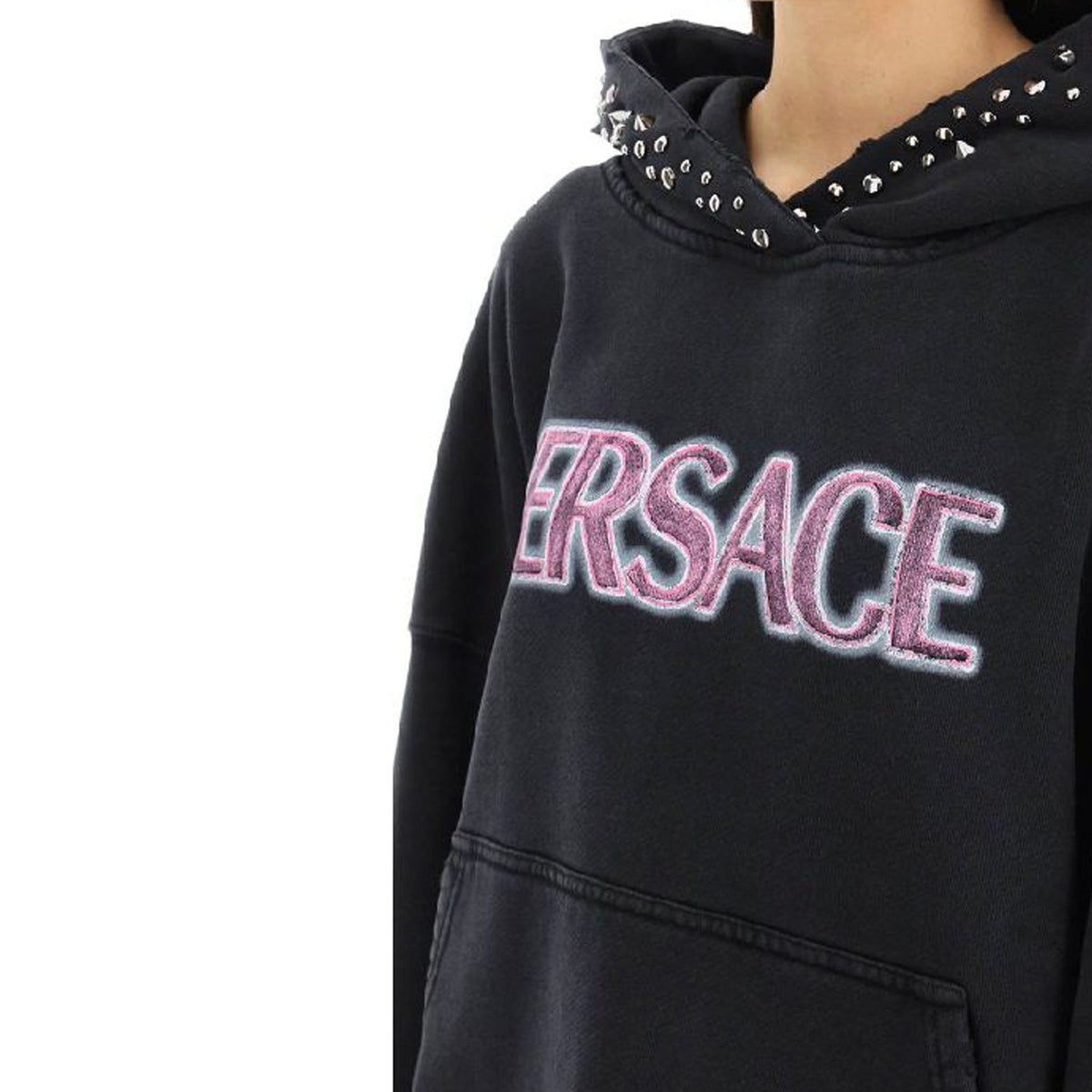 Versace Versace Cotton Logo Sweatshirt Women