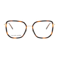 Marc Jacobs Eyeglasses Square Full Rim, Beige Frame and Clear Demo Lenses Lens MARC5370FWM00