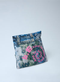 b.Eautiful B.Eautiful Men Star Denim Reusable Mini Bag