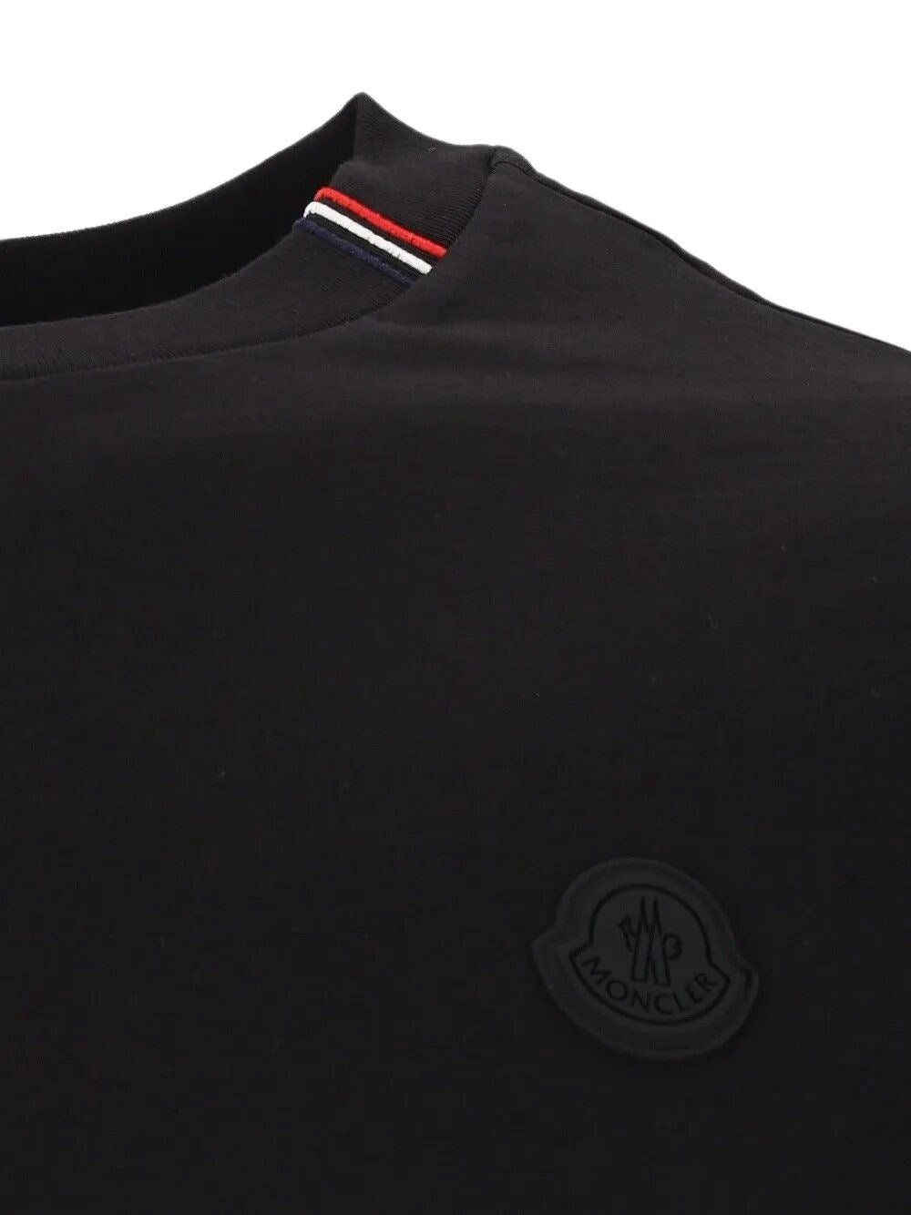 Moncler Men Short-Sleeved T-Shirt With Striped Details
