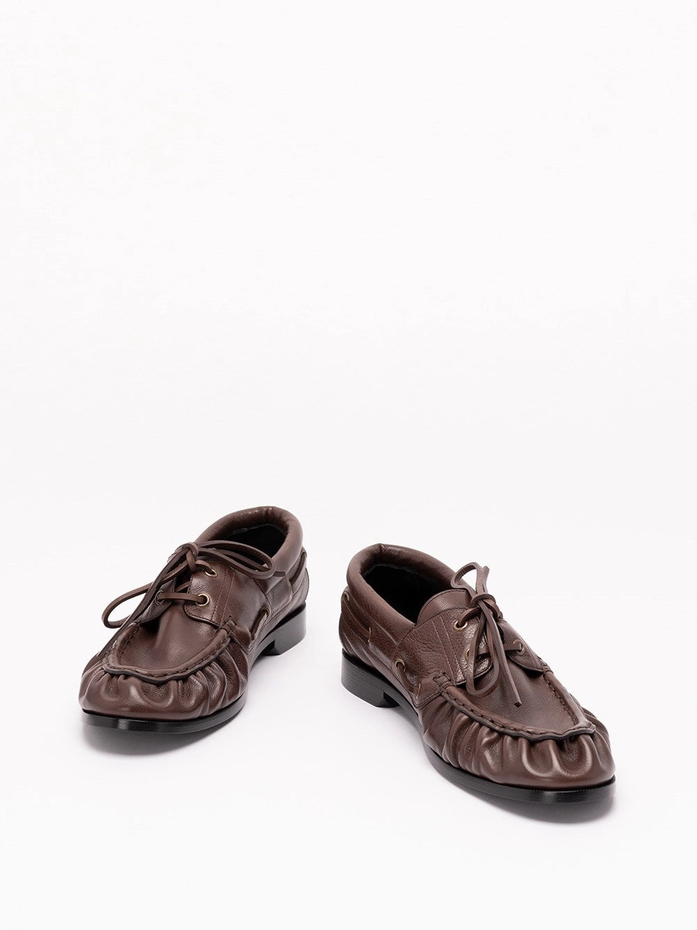 Saint Laurent Men Le Loafer Bateau In Smooth Leather