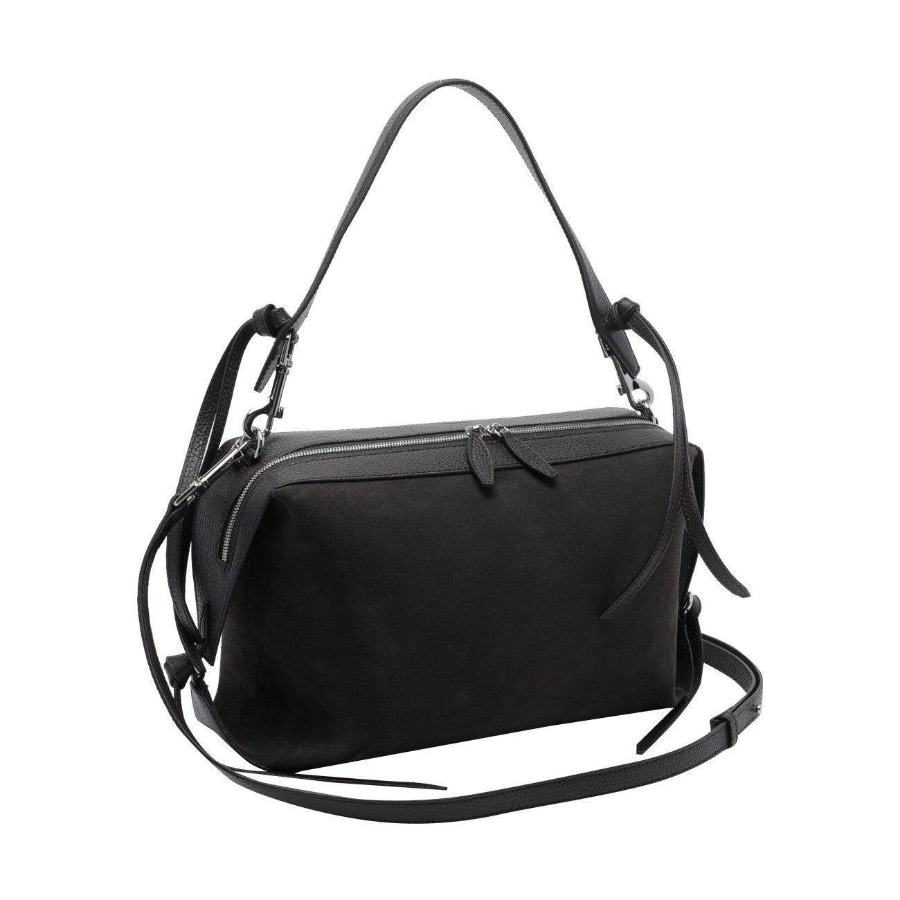 Yuzefi Yuzefi Women Bento Suede Shoulder Bag
