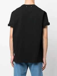 Golden Goose Men T-Shirt Distressed Cotton