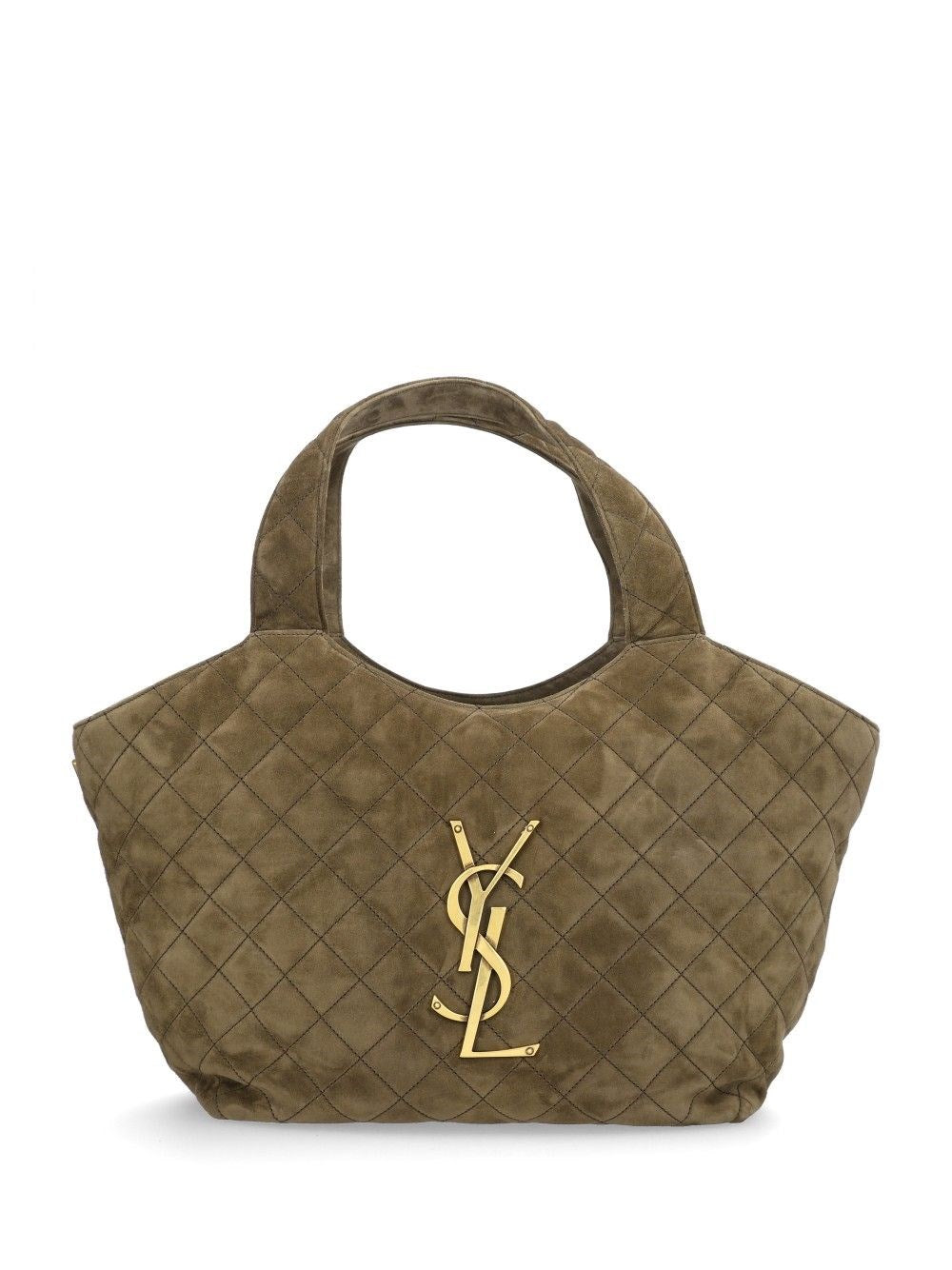 Saint Laurent Saint Laurent Women Medium Icare Bag In Quilted Suede