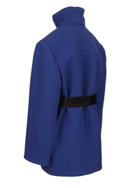 Saint Laurent Women Short Coat With Belt