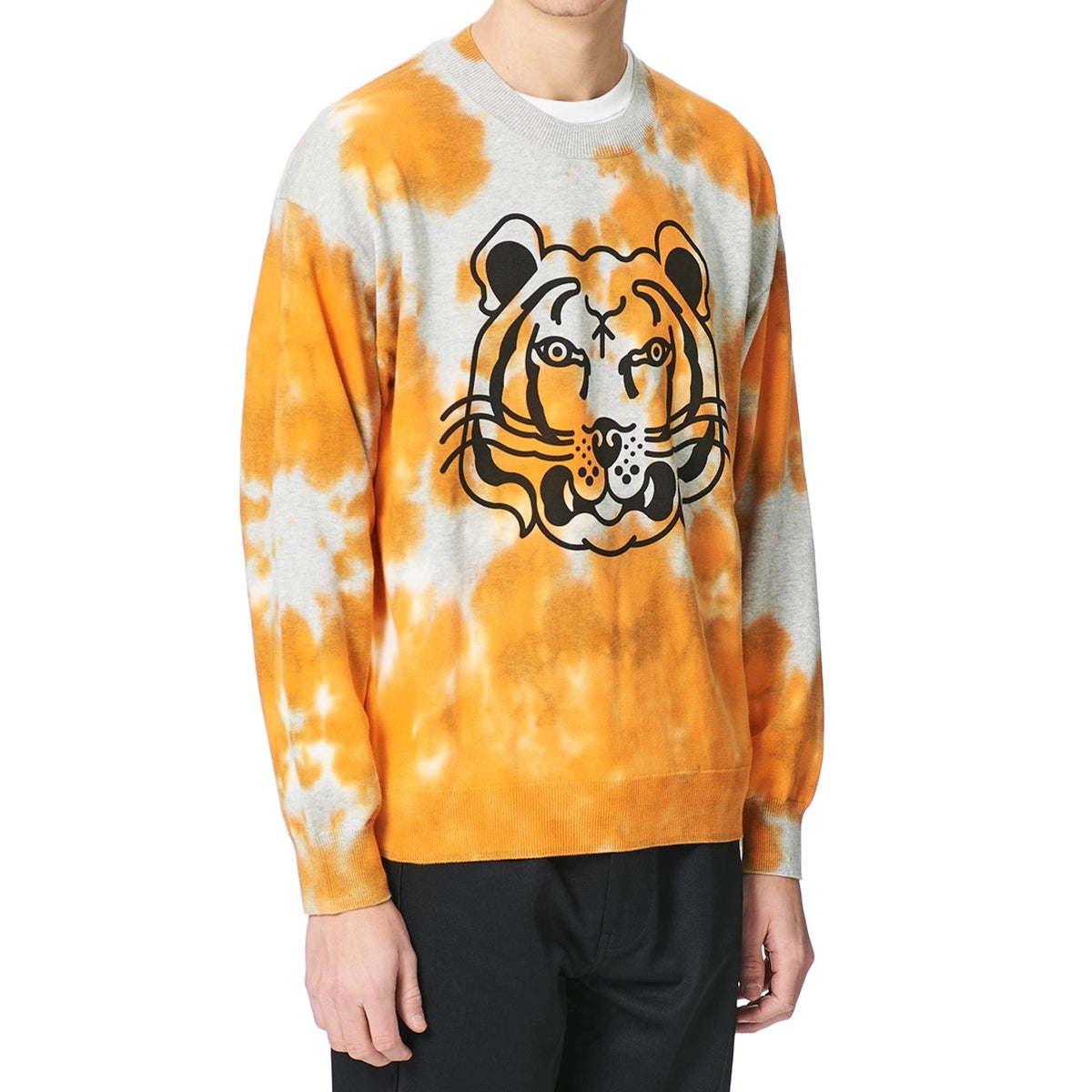 Kenzo Kenzo Tie Dye Tiger Sweater Men