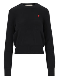 Ami Women Ami De Cœur Crew-Neck Sweater
