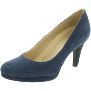 Michelle Womens Padded Insole Round Toe Pumps