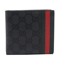 Gucci Gucci Men Bi-Fold Wallet With Card Holder And Web Tape