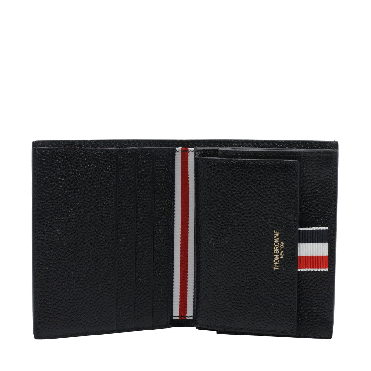 Thom Browne Thom Browne Men Bifold Wallet With Inner Logo