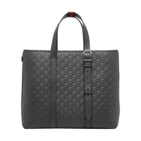 Gucci Men Big Gg Emblem Shopping Bag