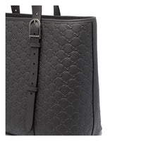 Gucci Men Big Gg Emblem Shopping Bag
