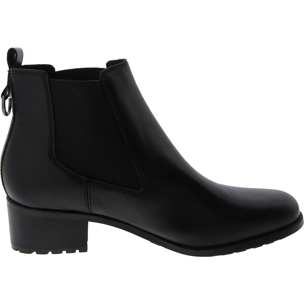 Bhfo Womens Block Heel Round Toe Mid-Calf Boots