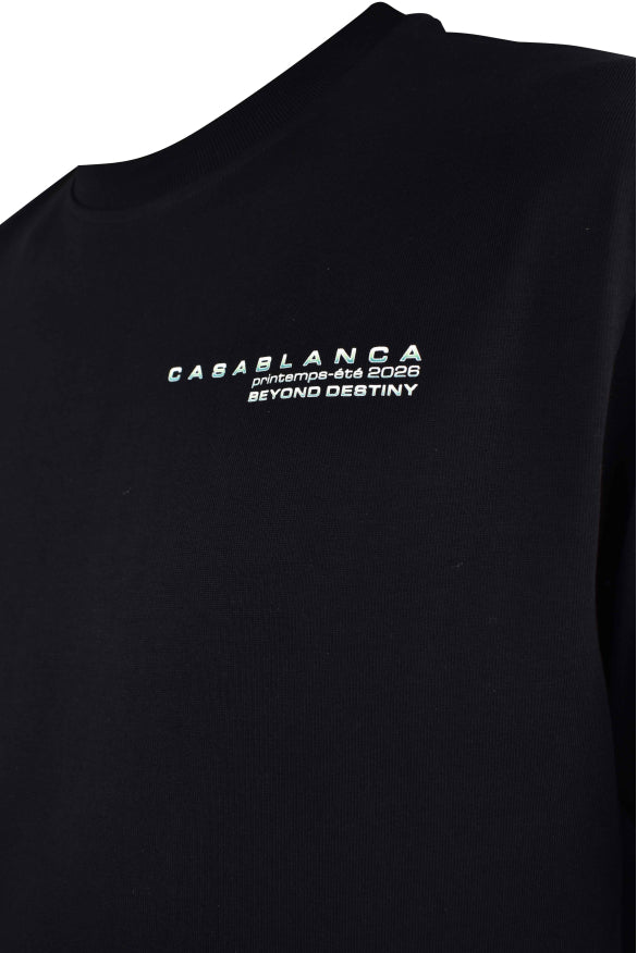 Casablanca Men Glitch Orchid Oversized T-Shirt