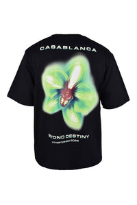 Casablanca Men Glitch Orchid Oversized T-Shirt