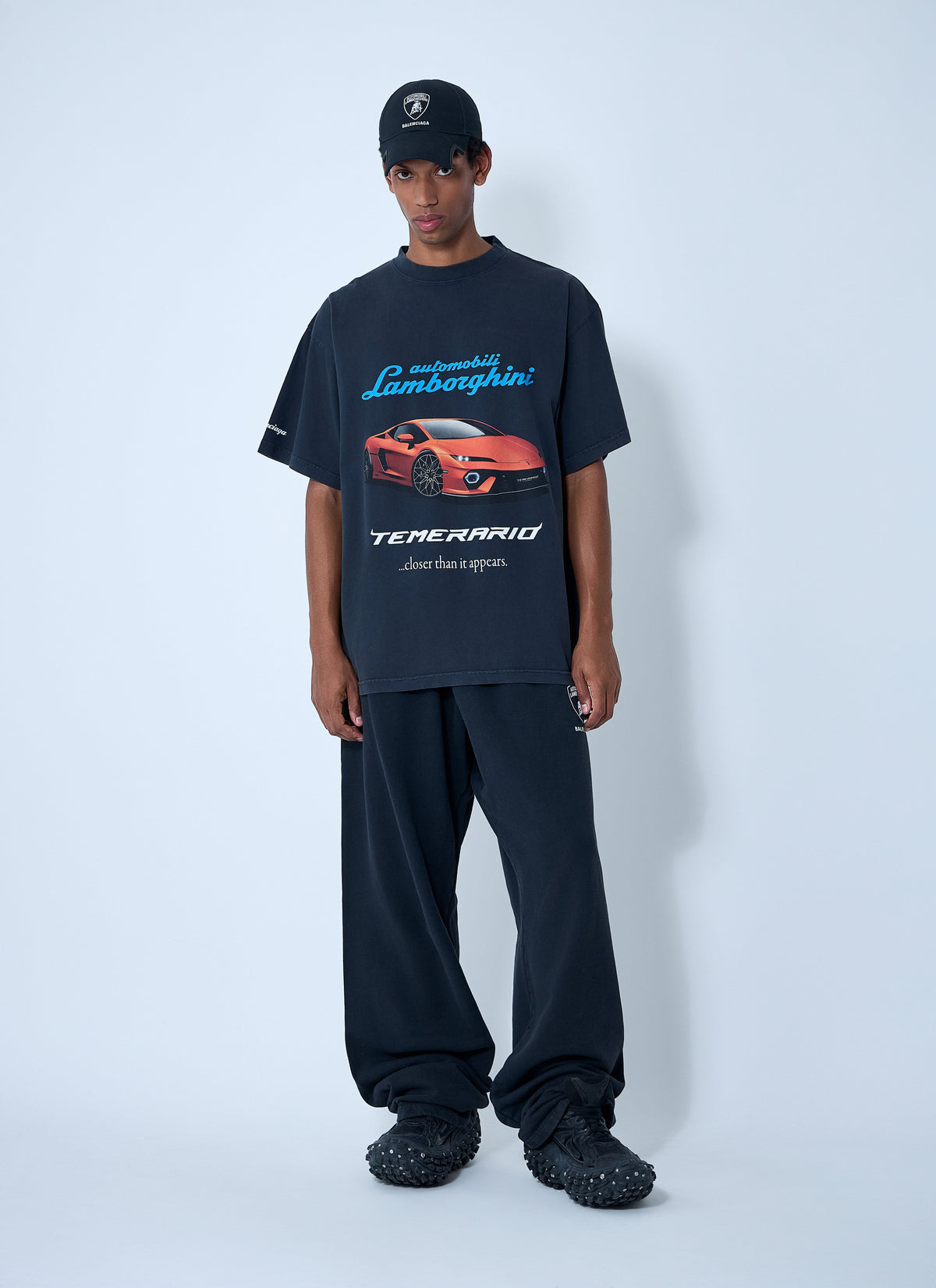 Balenciaga X Lamborghini Men Automobili Lamborghini T-Shirt