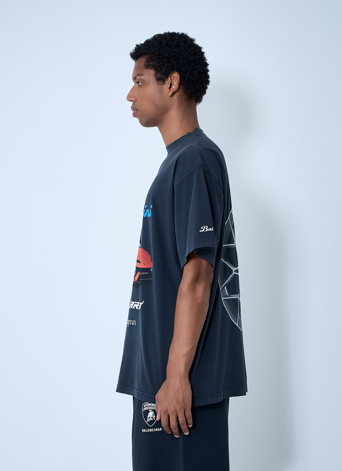 Balenciaga X Lamborghini Men Automobili Lamborghini T-Shirt