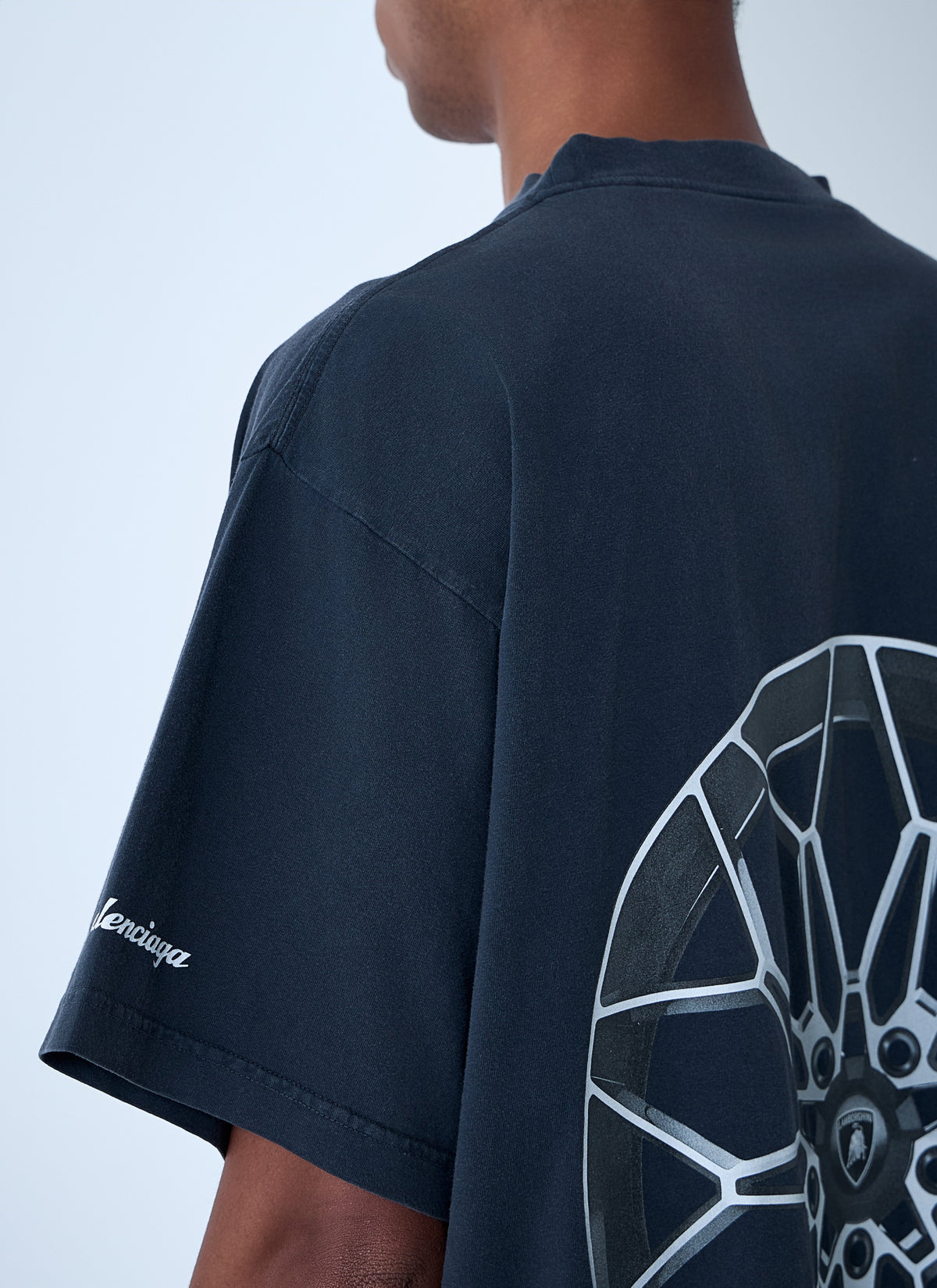 Balenciaga X Lamborghini Men Automobili Lamborghini T-Shirt