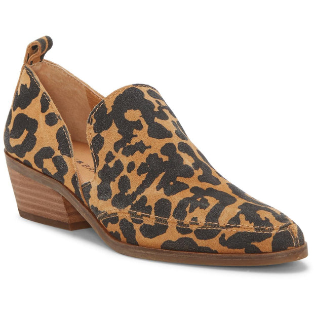 Mahzan Womens Comfort Insole Slip On Loafer Heels