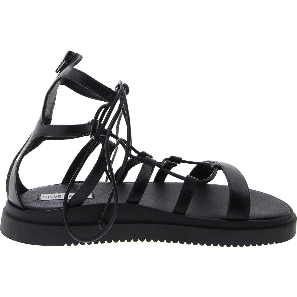 Womens Leather Strappy Gladiator Sandals