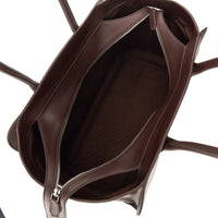 EMPORIO ARMANI Emporio Armani Men Smooth Leather Tote Bag With Logo Plate