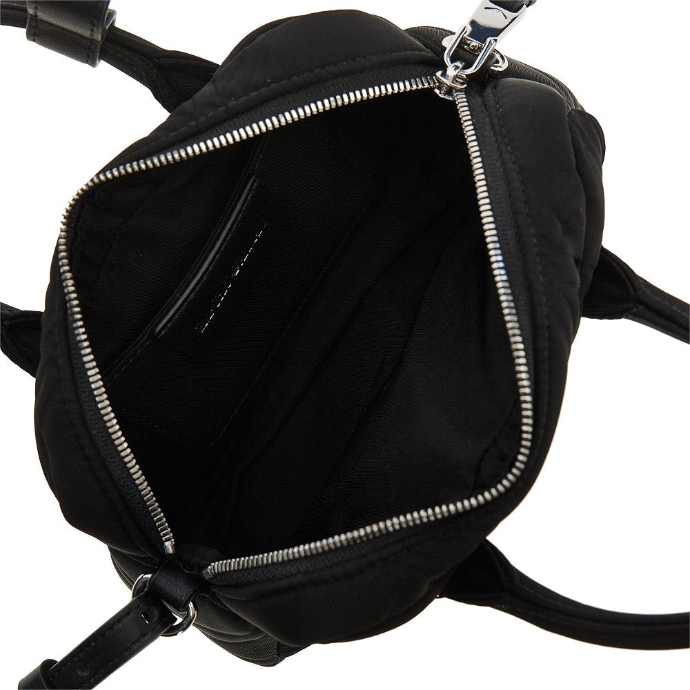 EMPORIO ARMANI Emporio Armani Women Embossed Nylon Mini Bowling Bag