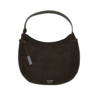 Emporio Armani Women Suede Leather Hobo Bag