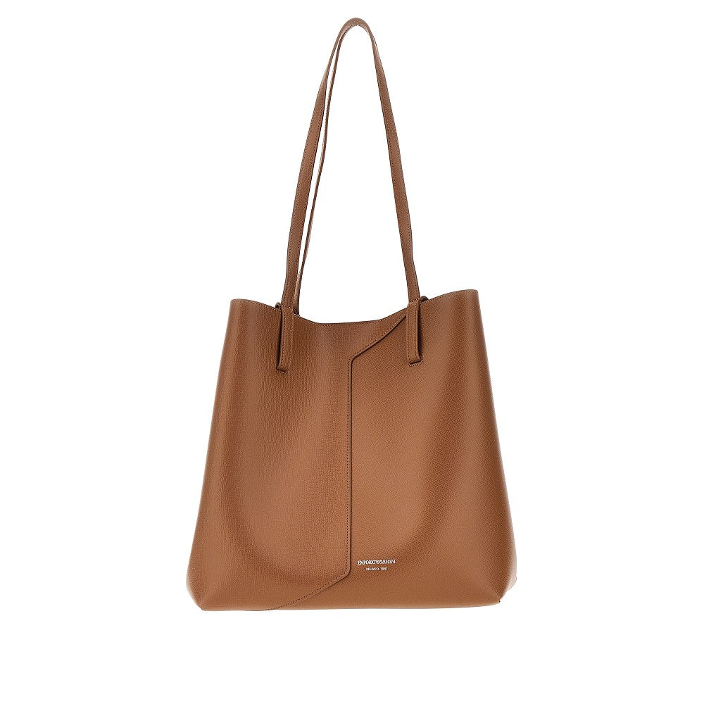 Emporio Armani Women 'Emporio Armani 1981' Leather Shopping Bag