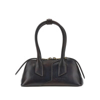 Emporio Armani Women Old Effect Leather Mini Bag