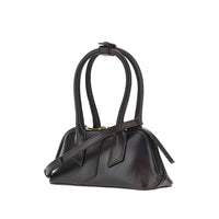 Emporio Armani Women Old Effect Leather Mini Bag