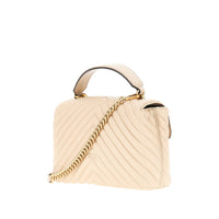 PINKO Pinko Women Chevron Nappa Leather Mini Love Lady Puff Bag
