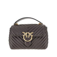 PINKO Pinko Women Chevron Nappa Leather Mini Love Lady Puff Bag