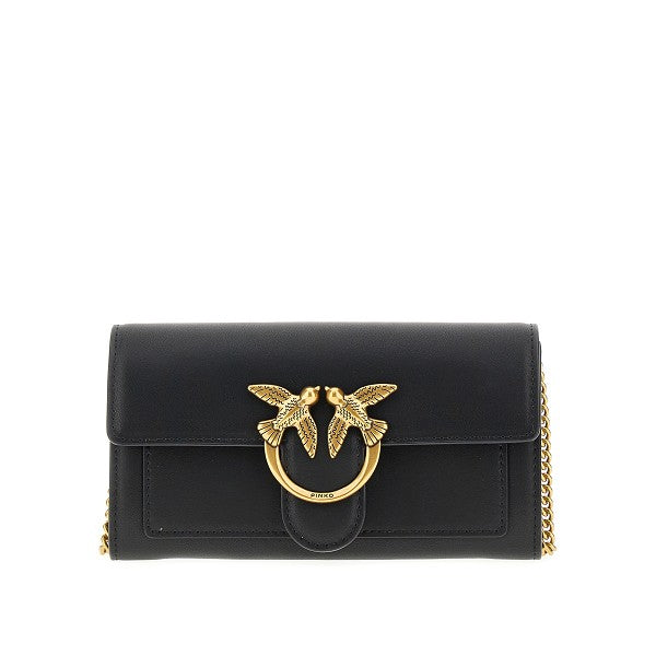 Pinko Women Love Bag One Leather Clutch