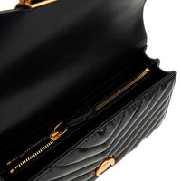 Pinko Women Chevron Leather Mini Love One Bag