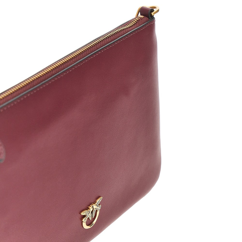 Pinko Women Flat Classic Leather Pouch