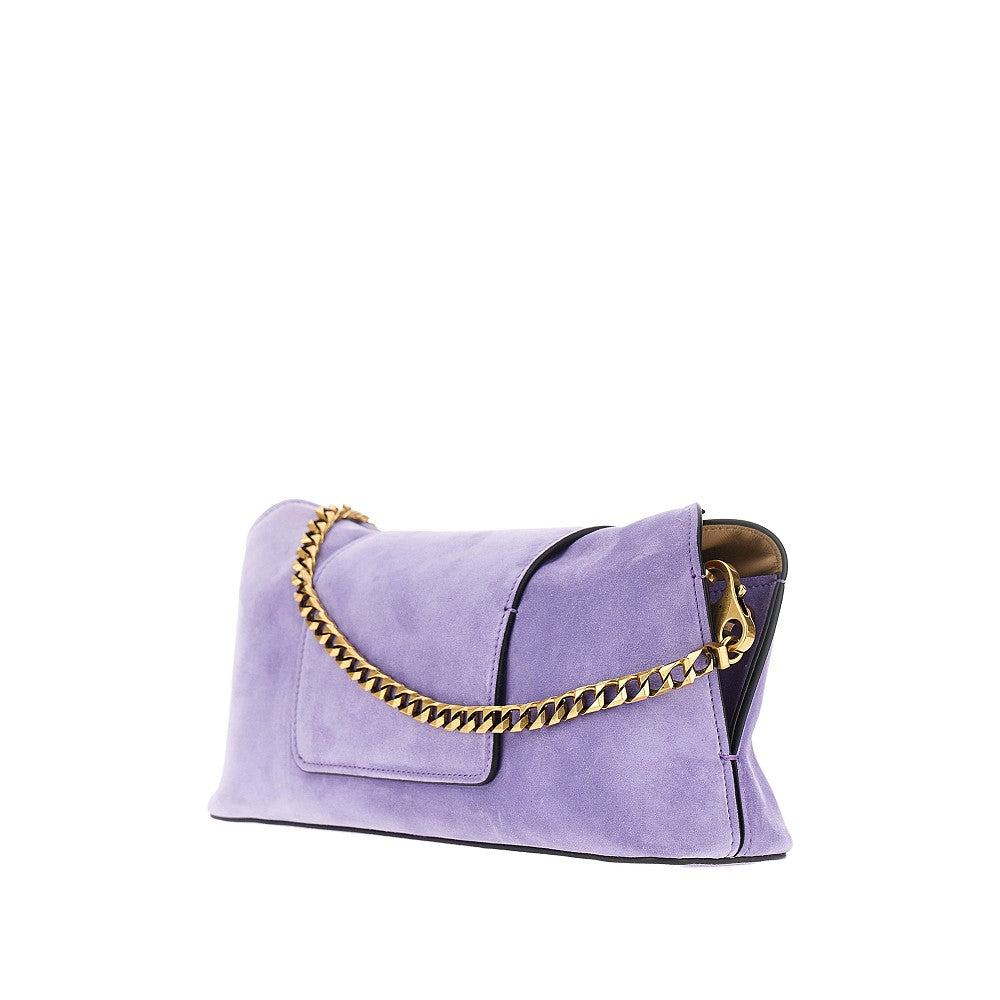 Versace Women Suede Leather 'Vivian' Clutch