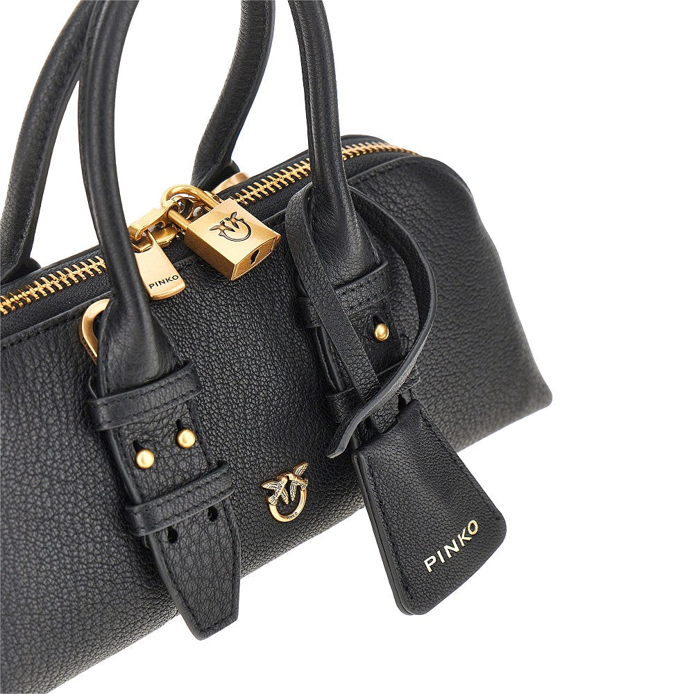 Pinko Women Grained Leather Small 'Escape Bag' Bag