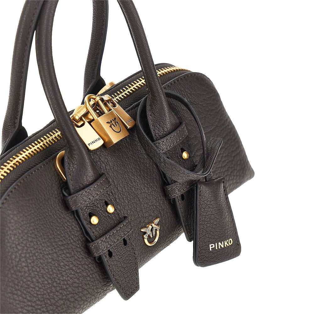 Pinko Women Grained Leather Small 'Escape Bag' Bag