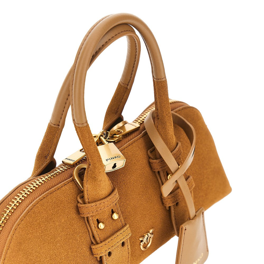 PINKO Pinko Women Suede Leather Small 'Escape Bag' Bag