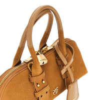 PINKO Pinko Women Suede Leather Small 'Escape Bag' Bag