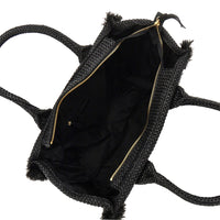 PINKO Pinko Women Faux Raffia Shopping Bag With Logo