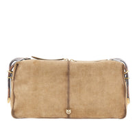 PINKO Pinko Women Suede Leather Large 'Keeper' Shoulder Bag